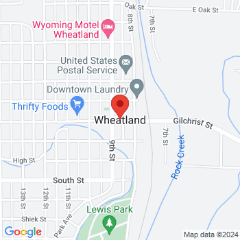 map of 42.0544141,-104.9527501