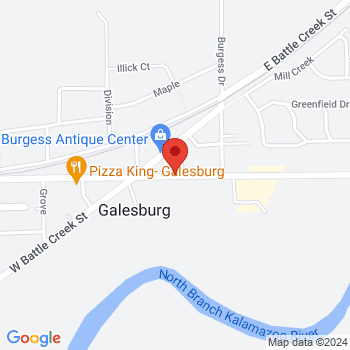 map of 42.28896,-85.4163