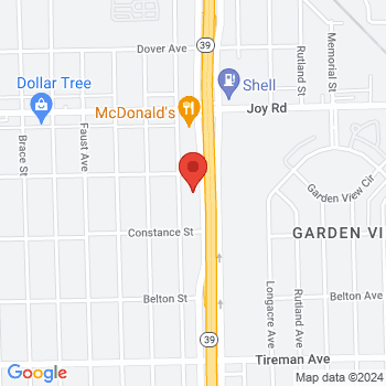 map of 42.35545,-83.21705