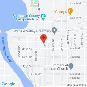 map of 42.47638,-91.89355
