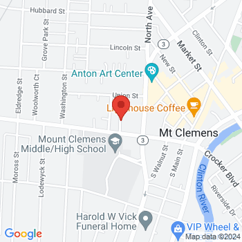 map of 42.59781,-82.88221