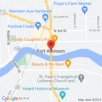 map of 42.9288944,-88.8370509