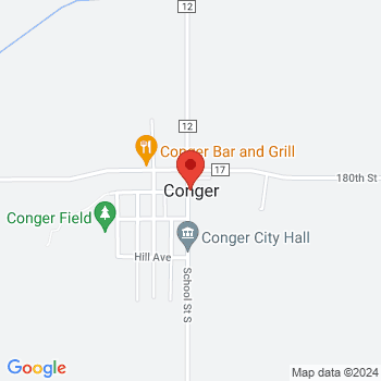 map of 43.6149554,-93.52827080000002