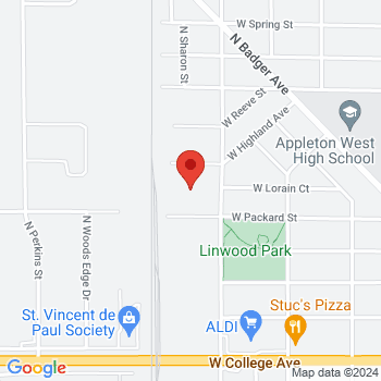 map of 44.26662,-88.43467