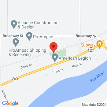 map of 44.32639,-88.17479