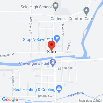 map of 44.7048445,-122.8492562
