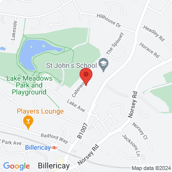 map of 51.6322134633,0.4212190801