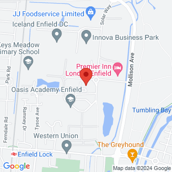 map of 51.6745475988,-0.0221439277