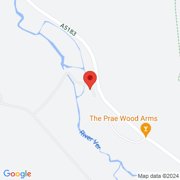 map of 51.7627314073,-0.3650577418