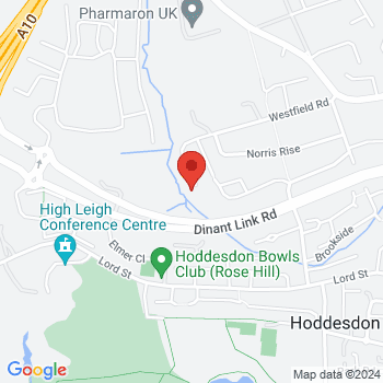 map of 51.7631982896,-0.0211259045