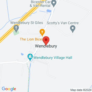 map of 51.8716619,-1.185326