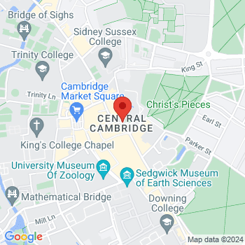 map of 52.205337,0.121817