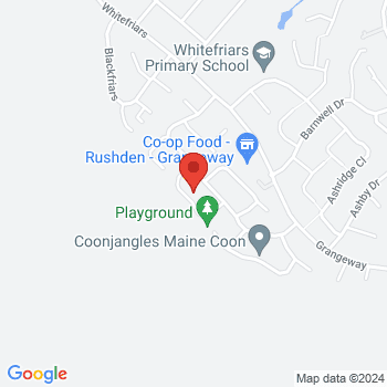 map of 52.281016952,-0.6112601068