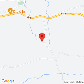 map of 52.4092794791,-3.9229469489
