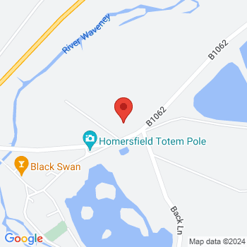 map of 52.4228965723,1.3639222085