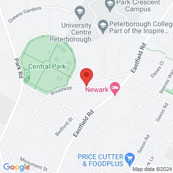 map of 52.5830700704,-0.2319064384