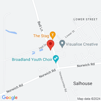 map of 52.6765220647,1.4100357398