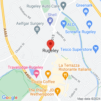 map of 52.761515,-1.935967