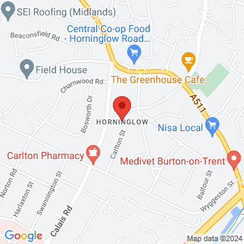 map of 52.8222057,-1.6474374