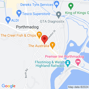 map of 52.9262840339,-4.1308473044